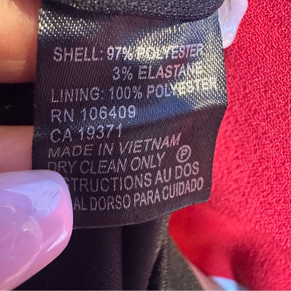 Tahari Colorblock Mini Dress - Picture 9 of 9